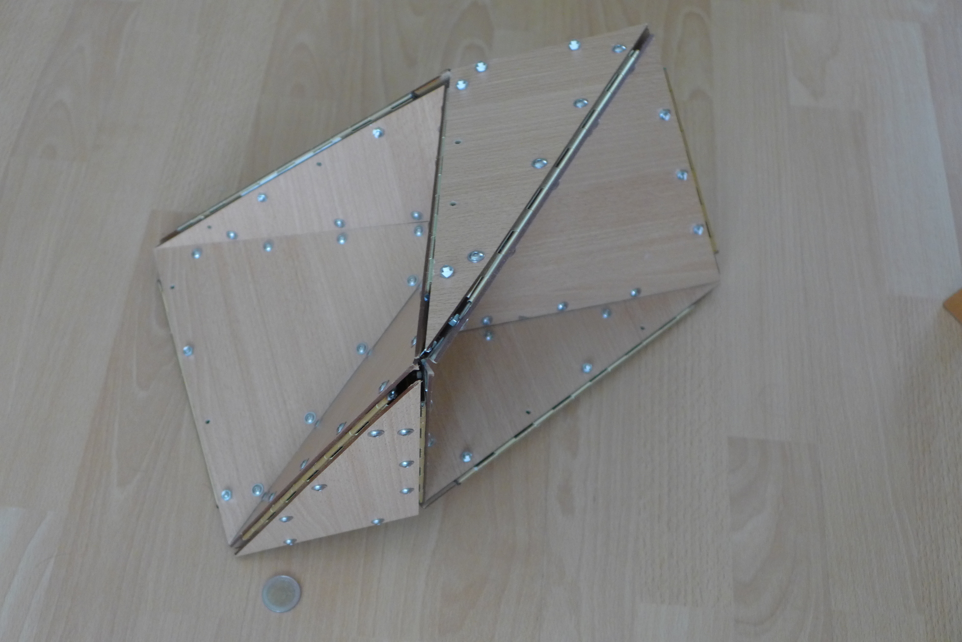 View 1 of the big polyhedron model