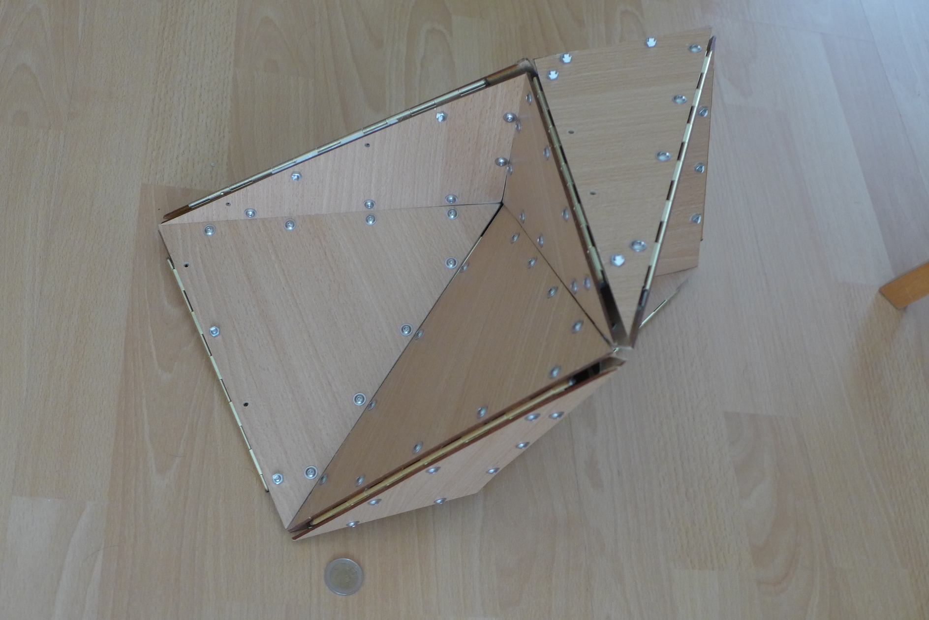 View 2 of the big polyhedron model